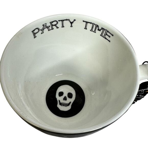 Harvest Green Studio Halloween Party Time Bone China Coffee Tea Mug New - Picture 4 of 5